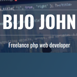 Bijo John logo