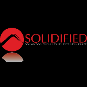 Solidified 3D logo