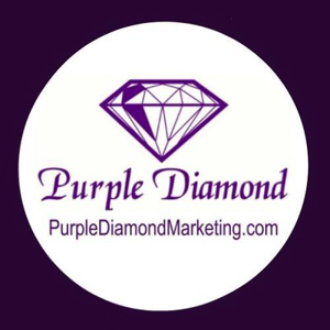 Purple Diamond logo
