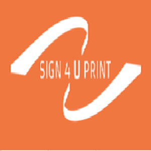 Sign 4 u print logo