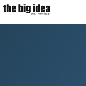 The Big Idea graphic design logo