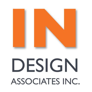 IN design associates inc. logo