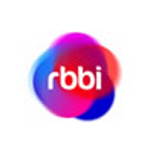 Red Blue Blur Ideas logo