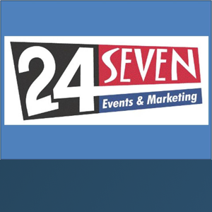24 SEVEN Events &amp; Marketing logo