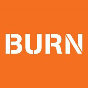 BURN logo