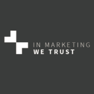 In Marketing We Trust logo
