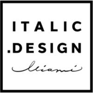 italic design logo