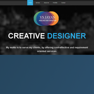 Freelance website designer Chennai logo