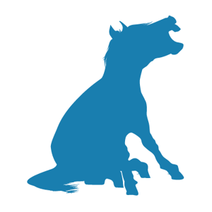 Yelling Mule logo