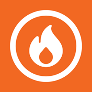 Orange Flame Design logo