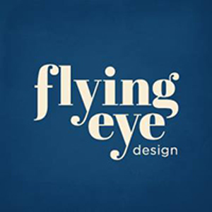 flying eye design logo
