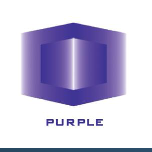 Purple PR logo
