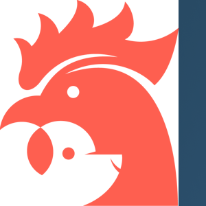 Dog and Rooster logo