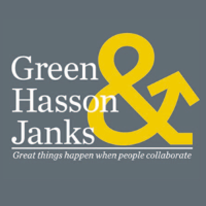 Green Hasson Janks logo