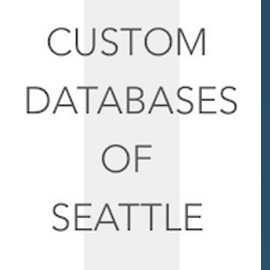 Custom Databases of Seattle logo