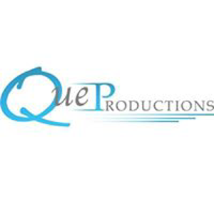 QUE Productions logo