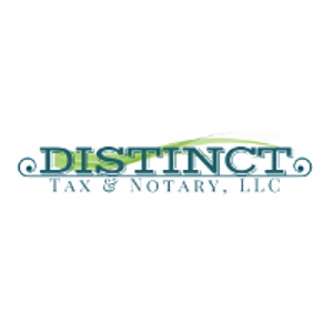 Distinct Tax and Notary logo
