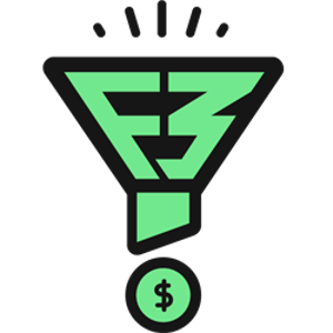 F3 Marketing. logo