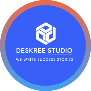 Deskree Studio — Out of Business logo
