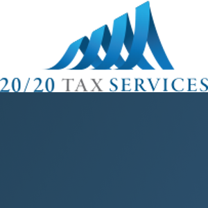 20/20 TAX SERVICES logo