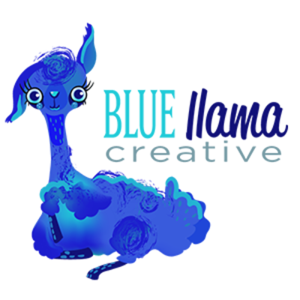 Blue Llama Creative logo