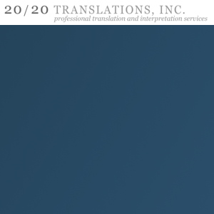 20/20 Translations, Inc. logo